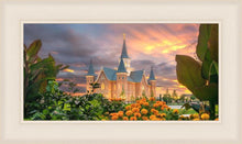 Load image into Gallery viewer, Provo City Center Temple Orange Flowers
