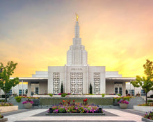Load image into Gallery viewer, Idaho Falls Temple Summer Glow
