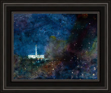 Load image into Gallery viewer, Provo Temple a Pillar of Fire by Night

