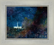 Load image into Gallery viewer, Provo Temple a Pillar of Fire by Night
