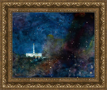 Load image into Gallery viewer, Provo Temple a Pillar of Fire by Night

