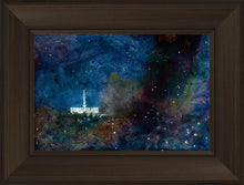 Load image into Gallery viewer, Provo Temple a Pillar of Fire by Night
