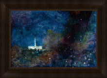 Load image into Gallery viewer, Provo Temple a Pillar of Fire by Night
