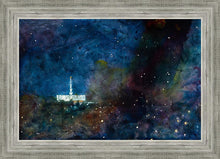Load image into Gallery viewer, Provo Temple a Pillar of Fire by Night
