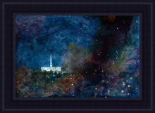 Load image into Gallery viewer, Provo Temple a Pillar of Fire by Night

