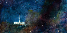 Load image into Gallery viewer, Provo Temple a Pillar of Fire by Night

