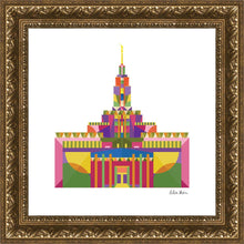Load image into Gallery viewer, The Colors of the Temple Draper
