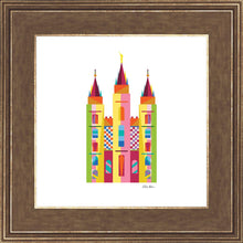 Load image into Gallery viewer, The Colors of the Temple Salt Lake City
