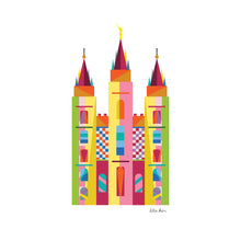 Load image into Gallery viewer, The Colors of the Temple Salt Lake City
