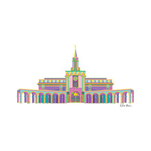 Load image into Gallery viewer, The Colors of the Temple Bountiful

