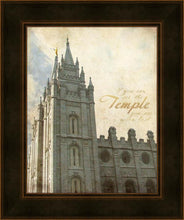 Load image into Gallery viewer, Salt Lake Temple Antiqued
