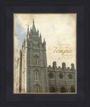 Load image into Gallery viewer, Salt Lake Temple Antiqued
