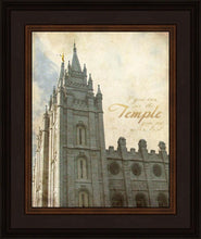 Load image into Gallery viewer, Salt Lake Temple Antiqued
