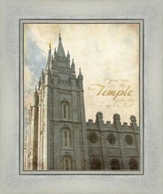 Load image into Gallery viewer, Salt Lake Temple Antiqued
