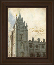 Load image into Gallery viewer, Salt Lake Temple Antiqued
