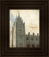 Load image into Gallery viewer, Salt Lake Temple Antiqued
