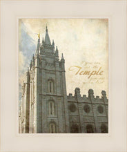 Load image into Gallery viewer, Salt Lake Temple Antiqued
