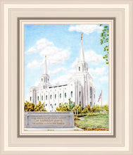 Load image into Gallery viewer, Brigham City Temple With Humbled Heart
