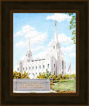 Load image into Gallery viewer, Brigham City Temple With Humbled Heart
