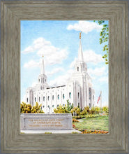 Load image into Gallery viewer, Brigham City Temple With Humbled Heart
