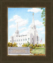 Load image into Gallery viewer, Brigham City Temple With Humbled Heart
