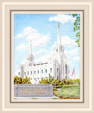 Load image into Gallery viewer, Brigham City Temple With Humbled Heart
