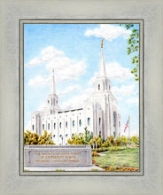 Load image into Gallery viewer, Brigham City Temple With Humbled Heart
