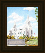 Load image into Gallery viewer, Brigham City Temple With Humbled Heart
