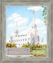 Load image into Gallery viewer, Brigham City Temple With Humbled Heart
