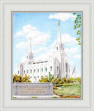 Load image into Gallery viewer, Brigham City Temple With Humbled Heart
