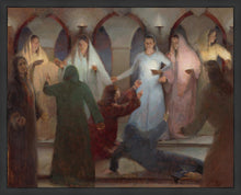 Load image into Gallery viewer, And at Midnight There was a Cry Large Wall Art
