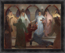 Load image into Gallery viewer, And at Midnight There was a Cry Large Wall Art
