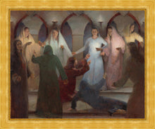 Load image into Gallery viewer, And at Midnight There was a Cry Large Wall Art
