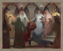 Load image into Gallery viewer, And at Midnight There was a Cry Large Wall Art
