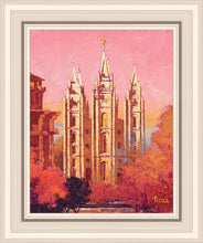 Load image into Gallery viewer, Morning Light on Salt Lake City Temple
