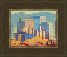 Load image into Gallery viewer, Salt Lake City Temple In the Fall

