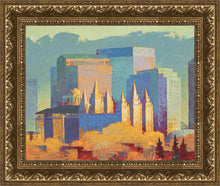 Load image into Gallery viewer, Salt Lake City Temple In the Fall
