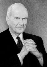 Load image into Gallery viewer, President Nelson Portrait Sketch
