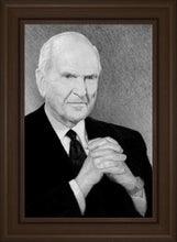 Load image into Gallery viewer, President Nelson Portrait Sketch
