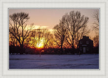Load image into Gallery viewer, Plate 2 - Bootshop Sunset Winter
