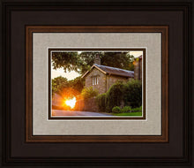 Load image into Gallery viewer, Plate 5 - Entering Downham Village at Sunset
