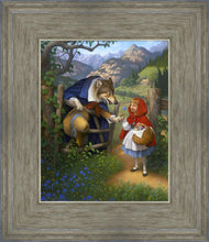 Load image into Gallery viewer, Little Red Riding Hood Meets the Wolf
