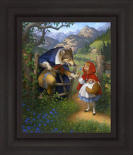 Load image into Gallery viewer, Little Red Riding Hood Meets the Wolf
