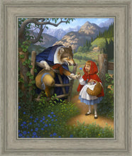 Load image into Gallery viewer, Little Red Riding Hood Meets the Wolf
