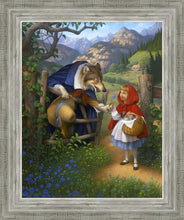 Load image into Gallery viewer, Little Red Riding Hood Meets the Wolf
