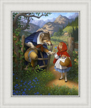 Load image into Gallery viewer, Little Red Riding Hood Meets the Wolf
