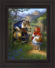 Load image into Gallery viewer, Little Red Riding Hood Meets the Wolf
