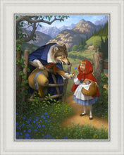 Load image into Gallery viewer, Little Red Riding Hood Meets the Wolf
