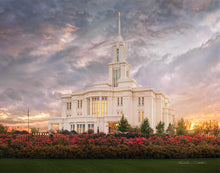 Load image into Gallery viewer, Payson Temple September Sunset
