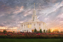 Load image into Gallery viewer, Payson Temple September Sunset
